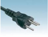 Switzerland 3-round prong plug